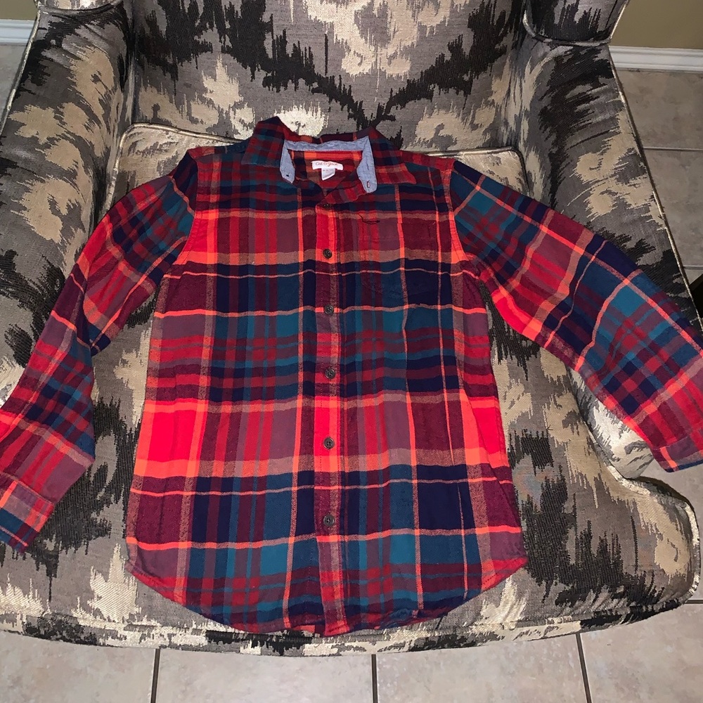 Cat and Jack Long Sleeve Shirt-Boy